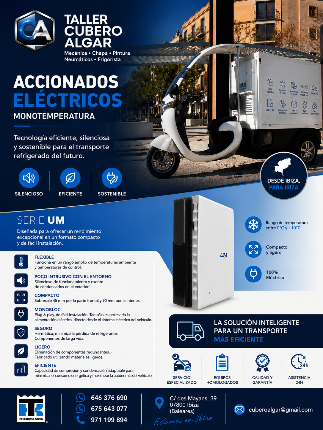 Accionados El&eacute;ctricos Thermo King